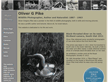 Tablet Screenshot of olivergpike.info